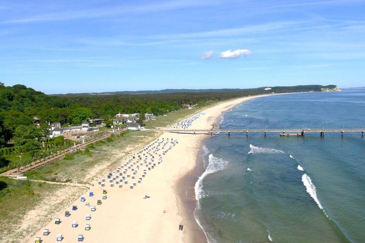 Strandnah, Balkon, Ahoi Erlebnisbad Gratis In Sellin - Strandresidenz Brandenburg Fewo 36 เกอเรน ภายนอก รูปภาพ
